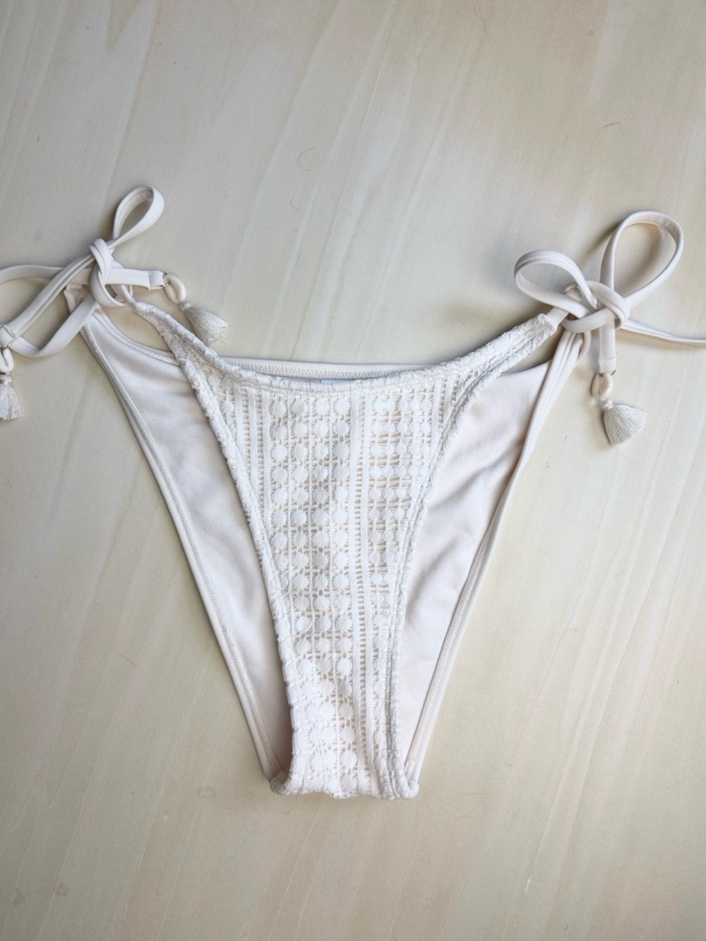 Wild Fable Crochet Tie-Side Bikini Bottom